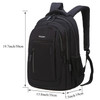 Vaupan Business Travel Laptop Backpack Water Resistant College Computer Bag Gifts with USB Charging Port for Men Women F