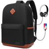 School Backpack Classic Casual Bookbag 156 inch Laptop Backpack for Men Women Lightweight Work Bags Waterproof Daypack w