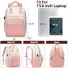 LUOCIP Laptop Backpack for Women College Bookbag 156 inch Cute Backpacks for Womens Work Business Back Pack with Charger