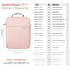 MoKo 911 Inch Tablet Sleeve Bag Handle Carrying Case with Shoulder Strap Fits New 11inch iPad Pro M4iPad Air M2 iPad 10t