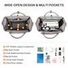 LOVEVOOK Laptop Backpack for Women Fashion Travel Backpack Purse 156 Inch Large Capacity Work Backpack Nurse Teacher Bag