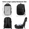 Lapsouno 17 Inch Laptop Backpack Carry On Travel Backpack Durable Extra Large TSA Business Backpack with USB Port Water