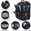 Naukay Travel Backpack 50L Large Laptop Backpack with USB Charging Port Water Resistant Anti Theft Big Computer Backpack