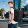 Sinaliy Large Travel Backpack for Women Men Expandable 40L Carry On Backpack 17 Inch Laptop Backpack College Bookbag Wat