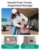 BAGSMART Womens Backpack Travel Laptop Backpack for Women Quilted College Laptop Bookbag Work Back Pack for Women Cute C