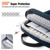 MoKo Tablet Sleeve Bag129 Inch iPad Carrying Case360 Protective Tablet Travel Case with Shoulder Strap13 Inch New iPad P