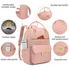 RJEU School Backpack for Teen GirlsWomen Bookbag Cute Aesthetic with Laptop Compartment for College Student TravelMochil