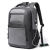 BANGE Travel Laptop Backpack with USB charge port can fit 156 Inch laptop for Men and Women Grey
