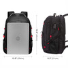LOVEVOOK Travel Laptop Backpack Waterproof Anti Theft with Lock and USB Charging Port Large Computer Business Backpack f