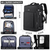 BIKROD Travel Backpack for Women 45L Extra Large Flight Approved Carry on Backpack Sturdy Business Men Backpack 184 Lapt