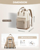 LOVEVOOK Travel Laptop Backpack Women 156 Inch Antitheft Laptop Bag with USB Port Fashion Waterproof Computer Backpacks