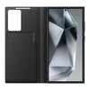 Samsung Galaxy S24 Ultra SView Wallet Phone Case Protective Cover with Smart Small Screen View Finger Tap Control Slim D
