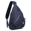 SKYSPER Sling Laptop Bag Up to 13 Inch 18L Crossbody Sling Backpack Travel Shoulder Bag Hiking Daypack for Men WomenNavy