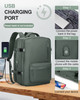 Large Travel Laptop Backpack Expandable Flight Approved Backpack Carry on Backpack for Women Waterproof 17inch Laptop Hi