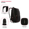 SwissGear MetroEdge Laptop Backpack Laptop Bag Fits Most 16Inch Laptops Commuter Friendly Trolley Sleeve Ideal for Work