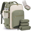 LOVEVOOK 40L Travel Backpack for Women Men Airline Approved Carry On Luggage with 3 Packing Cubes TSA Overnight Bags Wat
