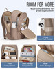 LIGHT FLIGHT Travel Laptop Backpack Women 156 Inch Laptop Backpack with USB Charging Hole Water Resistant College Bookba