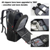 184in Men Laptop Backpack with Shoe Compartment for Gym Hiking BusinessLarge Carry On Travel Bag with PC CompartmentWate
