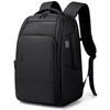 Fenreegeer 17 Inch Travel Laptop Backpack Water Resistant Expandable Mens Computer Backpack for Men Black Laptop Bag wit