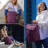 Swissdigital Design College Backpack For Women Fits 156 Inch Laptop Bookbags With USB Charging Port Large Backpacks For