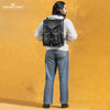 Handmade World Black Vintage Leather Backpack Laptop Messenger Bag Rucksack Sling for Men and Women 12 x 16