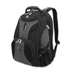 SwissGear 1900 ScanSmart 17 Laptop Backpack GreyBlack Reflective Tech Backpack with ScanSmart Compartment Multiple Organ