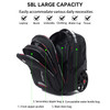 WMHYLYH Waterproof Rolling Backpack for Women and Men Laptop Backpack with Wheels for Adults Carry on Backpack with Larg