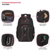 Swiss Gear SA1923 Black TSA Friendly ScanSmart Laptop Backpack Fits Most 15 Inch Laptops and Tablets