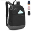 HEAD Small Waterproof Backpack for Women Men Lightweight Casual Daypack with 156 Inch Laptop Compartment Compact Basic B
