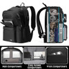 BIKROD Backpack for School Teen Boys and Girls School Backpack for Men and Women Large Kids Bookbag with USB Charging Po