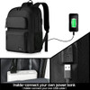 BIKROD Backpack for School Teen Boys and Girls School Backpack for Men and Women Large Kids Bookbag with USB Charging Po