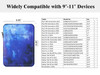 TiMOVO 911 Tablet Sleeve Bag for iPad 11inch A16 2025 iPad 109102 Air 11 Inch5th4th Gen 109 Galaxy Tab A9A11Plus 11 Prot