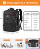 YAMTION Carry On Backpack for Men with Shoe CompartmentTravel Backpack with Laptop Compartment Airline Approved for Wome