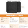 TiMOVO 13314 Inch Laptop Sleeve Carrying Bag with Pockets for iPad Air 13 Inch 2024iPad Pro 13 Inch 2024MacBook Air 2022