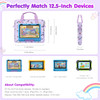 MoKo 10125 Inch Kids Tablet Sleeve Carrying Case for Fire HD 10 13th11th Gen Fire HD 87 Kids 2022 Tablet Bag with Should