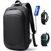 Business Backpack for Men 17 InchSlim Expandable Waterproof Travel Laptop Backpack with USB Charger PortAntiTheft Lightw