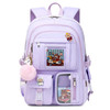 LXYGD Backpack for Girls with Accessories Laptop Bookbags 16 Inch Kawaii Kids Elementary Middle High School Bag College