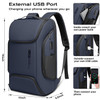 BANGE Business Laptop Smart backpack Can Hold 156 Inch Laptop Commute Backpack Carry on bag for men and women Blue
