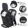 BANGE Business Laptop Smart backpack Can Hold 156 Inch Laptop Commute Backpack Carry on bag for men and women Black
