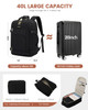 LOVEVOOK Carry On Travel Backpack For Women Men Flight Approved 40L Personal Item Backpack for Airplanes Business Weeken