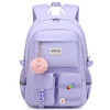 abshoo Big Student Laptop Backpack For College Women Middle High School Teen Girls Bookbag Travel Daypack Purple