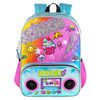 Fashion Angels XOMG POP Backpack with Builtin Bluetooth Speakers in Turquoise Adjustable Straps Spacious Compartments Li