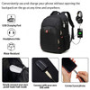 Della Gao Laptop Backpack for Men Large AntiTheft Business Travel Backpack with USB Charging Port Water Resistant Colleg