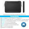 Fintie 1314 Inch Laptop Sleeve Case for MacBook Pro 14 Air 136 A2681 A3113 A3240 MacBook ProAir 13 iPad 12913 Shockproof