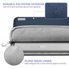 MoKo Tablet Sleeve Case Fits 13 Inch New iPad Pro M4 Air M2 2024 iPad Pro 129 inch M2M1Galaxy Tab S8S9 124 Zipper Polyes