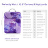 MoKo 13 Inch Tablet Sleeve Bag Fits with 13 New iPad Pro M5 Air M3 2025iPad Pro 129 M2M1Surface Laptop Go 124Tab S8S9 12