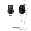 Swissdigital Design Mens Laptop Backpack for College and Business Travel with Integrated USB Charging Port and RFID Prot