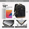 VNINE Laptop Backpack for Women 16 Inch Work Bag with Laptop Compartment Large Capacity Travel College Copmputer Backpac