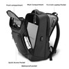HOMIEE Business Smart Backpack Waterproof 156 Inch Laptop Backpack with USB Charging Port Flight Approved Durable Commut