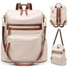 VNINE PU Leather Backpack Purse for WomenAnti Theft Backpack Fashion Travel Ladies Shoulder Bags Handbags